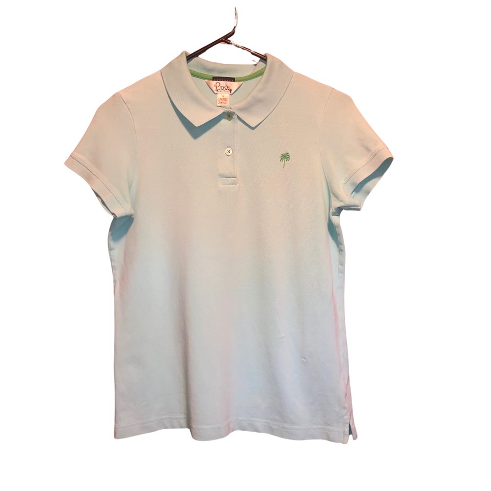 Woman’s Lilly Pulitzer Blue Polo Shirt